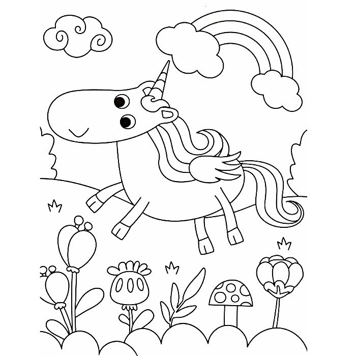 Unicornios y Arcoíris – Creativos para Colorear - Imagen 2