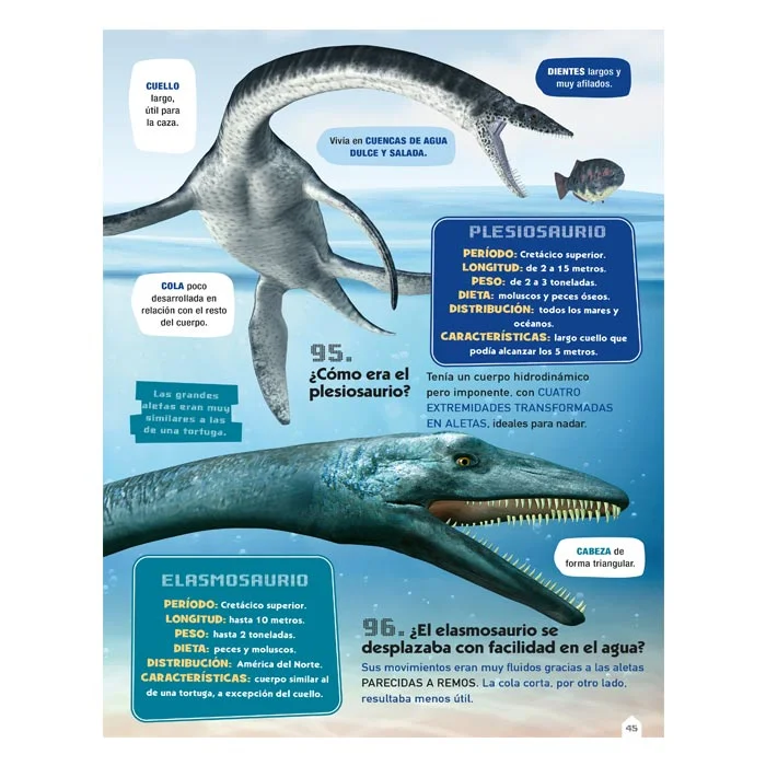 Dinosaurios – 100 Preguntas y Respuestas - Imagen 4