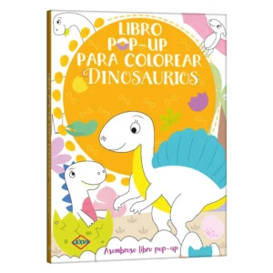 Libro Pop Up – Para Colorear Dinosaurios